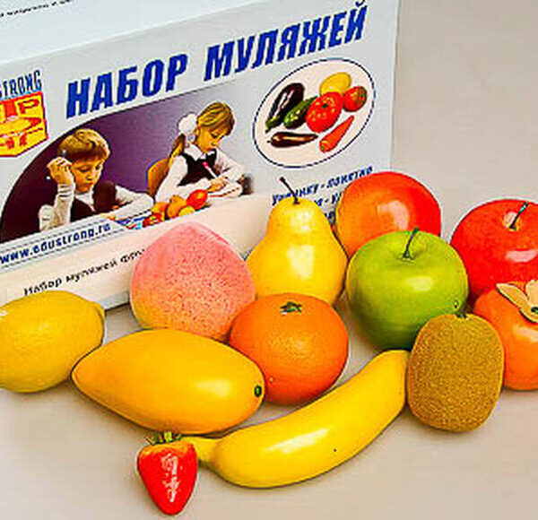 Набор муляжей фруктов