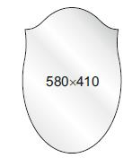 Зеркало. Размер: 580*410 мм
