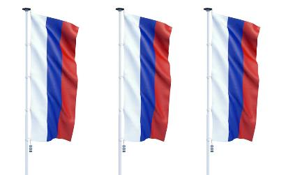 Флаг Российской Федерации (вертикальный)