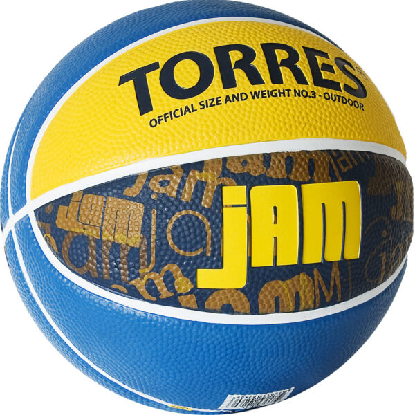 Мяч баскетбольный TORRES Jam размер 3