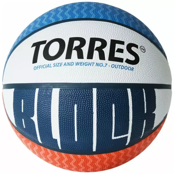 Мяч баскетбольный TORRES Block размер 7