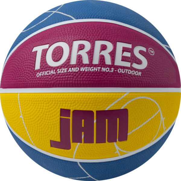 Мяч баскетбольный TORRES Jam размер 7