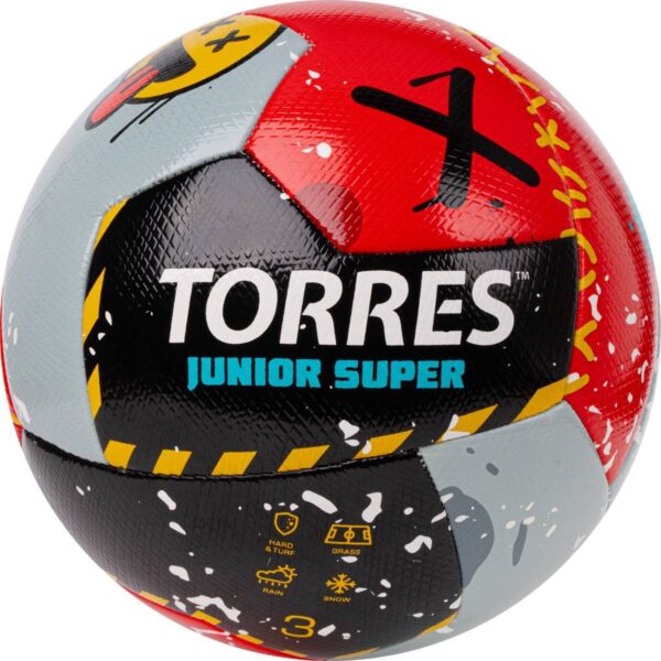 Мяч футбольный TORRES Junior-3 Super размер 3