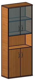 Шкаф канцелярский 802х414х1962 мм