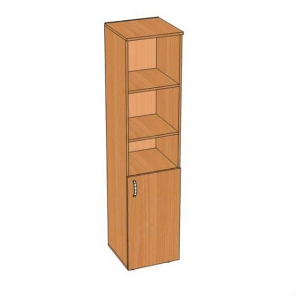 Шкаф для документов узкий 402х414х1962 мм