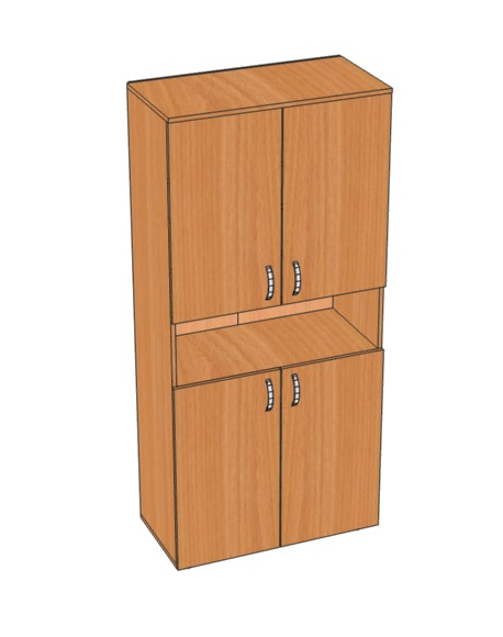 Шкаф канцелярский (802х414х1962мм)