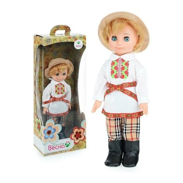 Кукла "Мальчик в белорусском костюме"