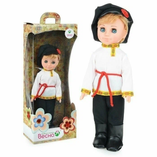 Кукла "Мальчик в русском костюме"
