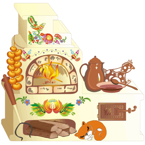 Декорация Печка
