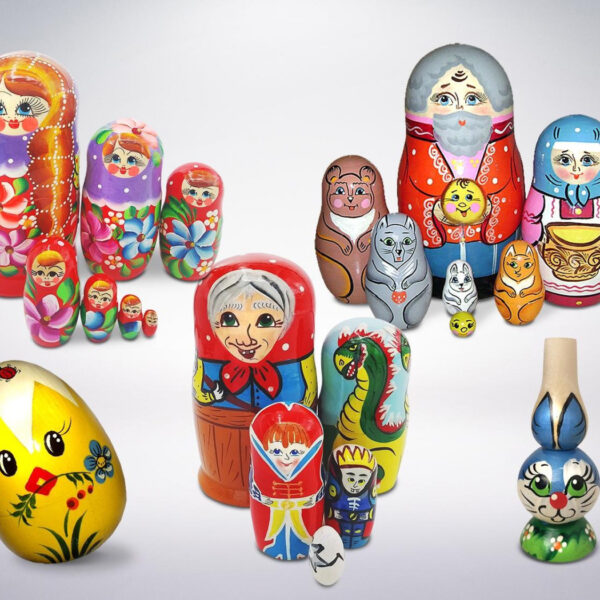 Комплект народно-патриотических игрушек для детского сада