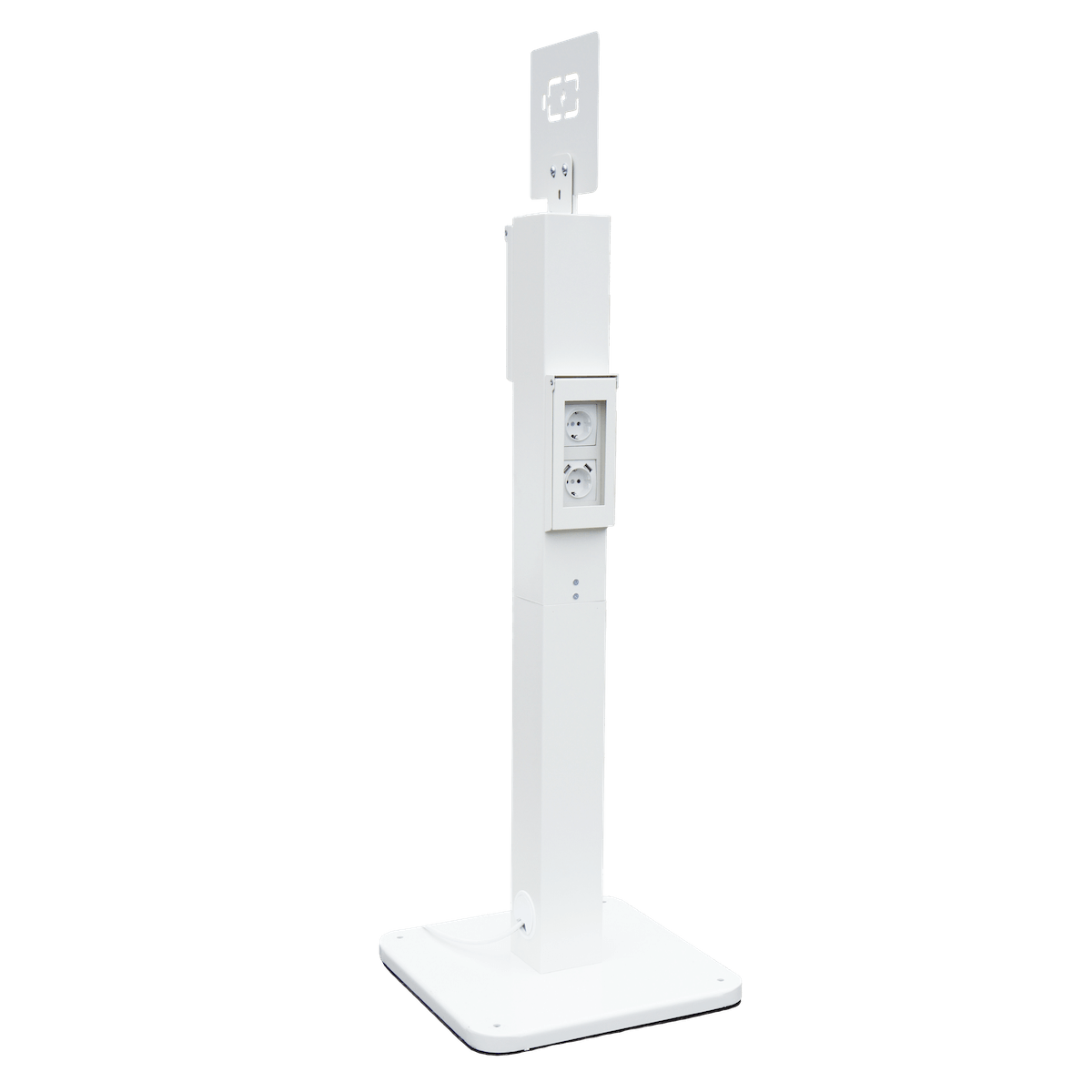 Зарядная стойка для улицы (4 USB + 4 розетки)